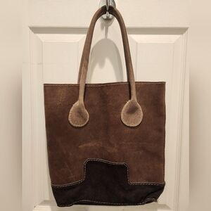 Lucertula Leather tote bag
